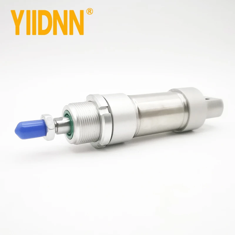 DSNU round mini stainless steel air pneumatic cylinder DSNU-10 12 16 Stroke 10-200mm