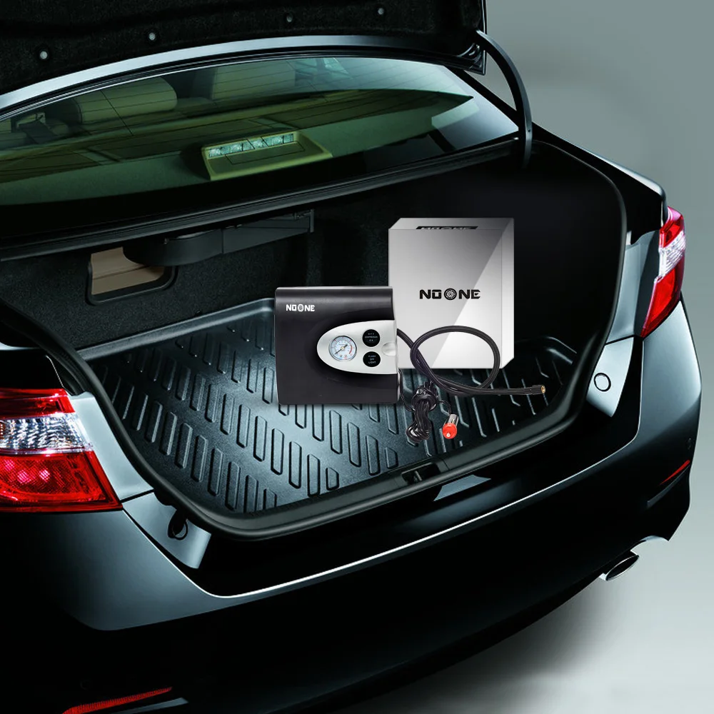 
High Performance 12V Car Fast Inflating Air Pump Portable Travel Mini Electric Bike Tire Inflators 