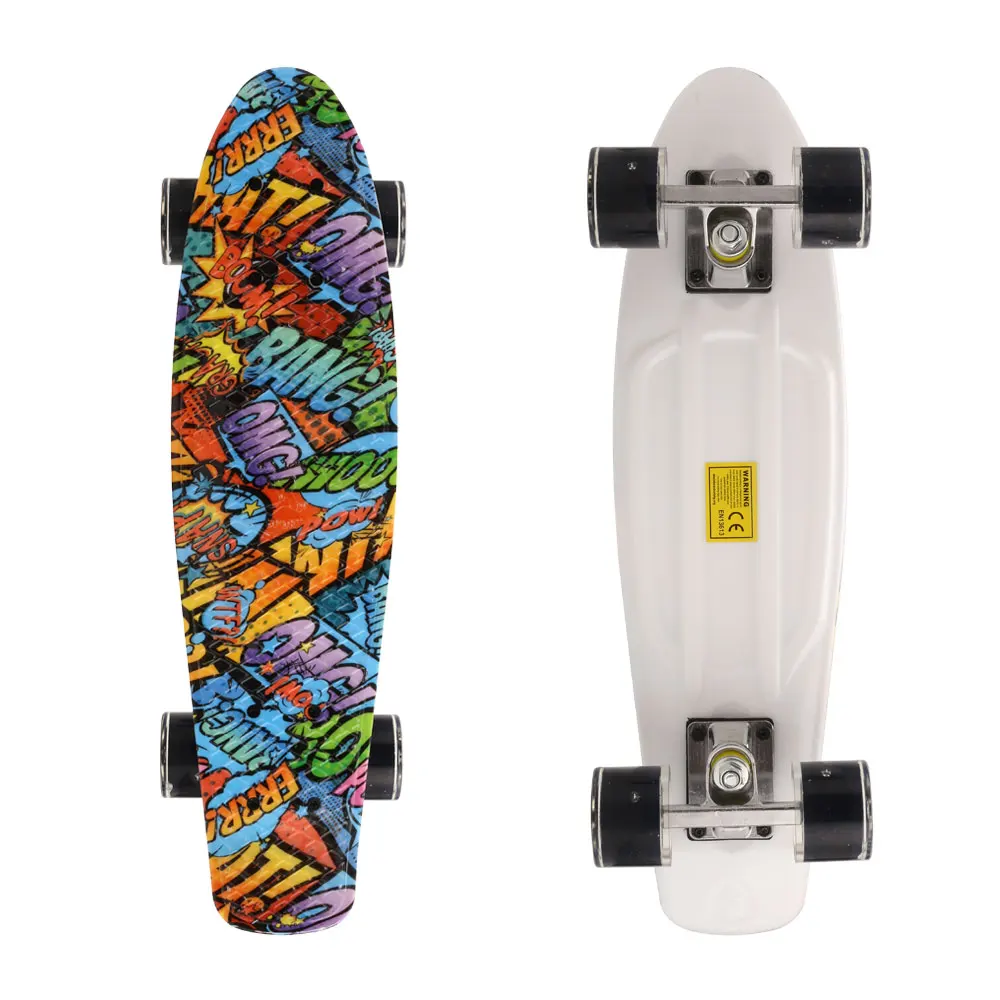 PU Wheels Fish Board Skateboard Drift Skates