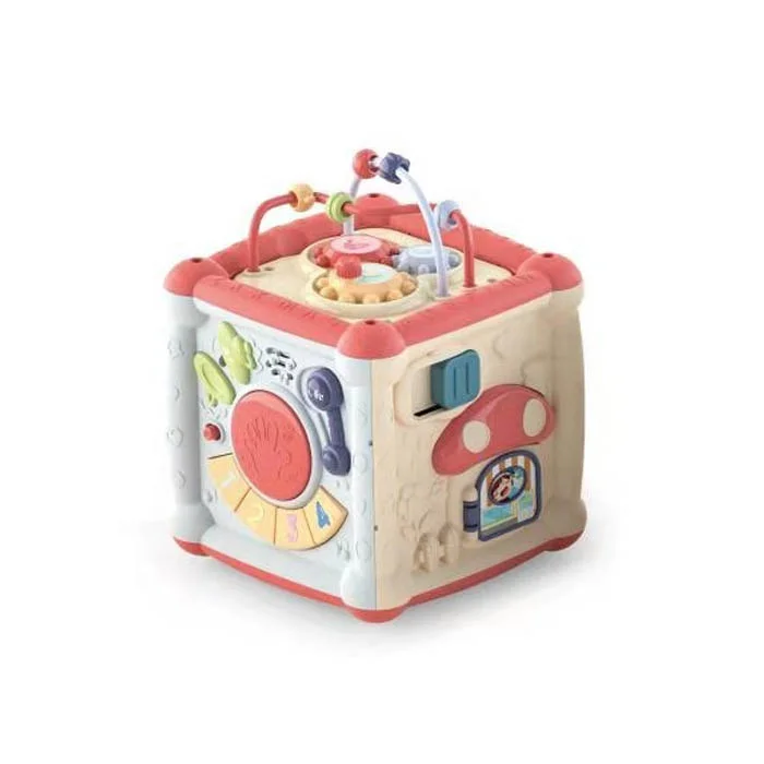 2021 Early childhood educational toy with six drums baby hand drum toy