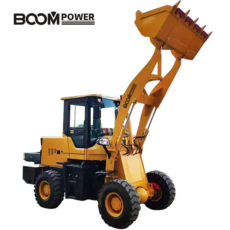 1 Ton  Micro Side Boom Loader  With Trencher Gripple Bucket For Farm in UK