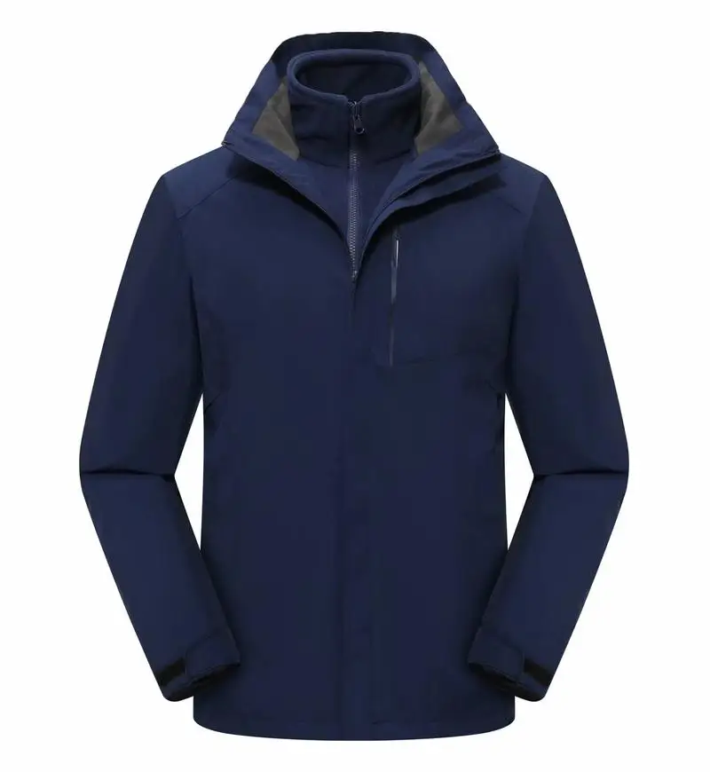 150D high elastic pongee 100% polyester winter jacket for men waterproof outdoor jackets