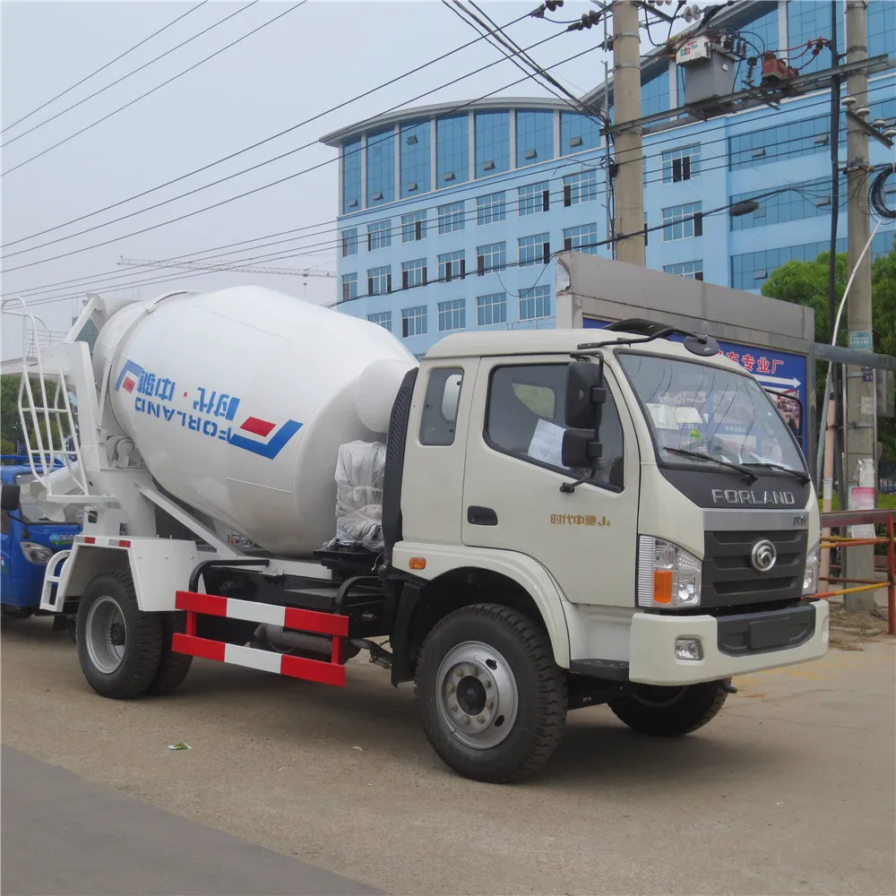 brand new Foton 6m3 mobile concrete truck mixer 6000 liter beton mixer truck optional shacman concrete mixer truck for Africa