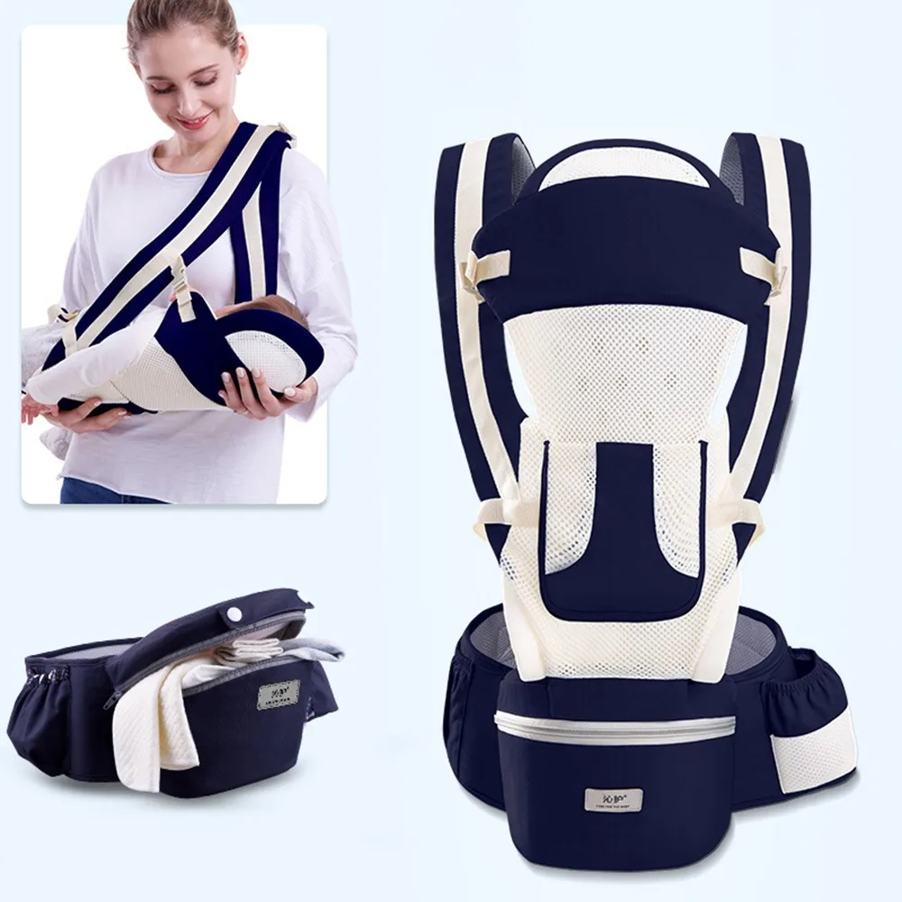 Hot sale Various Color High Quality Hipseat Baby Ergonomic Baby Carrier
