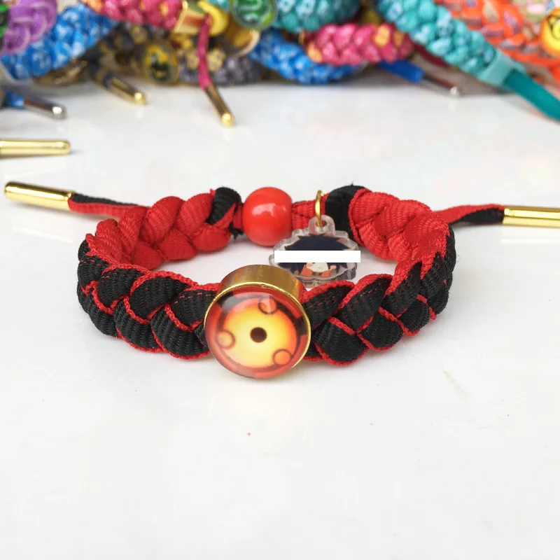 2024 New Different Hokage Sasuke Kakashi Fashion Jewelry Bracelets Wristband Women Men Bangles Anime Bracelet