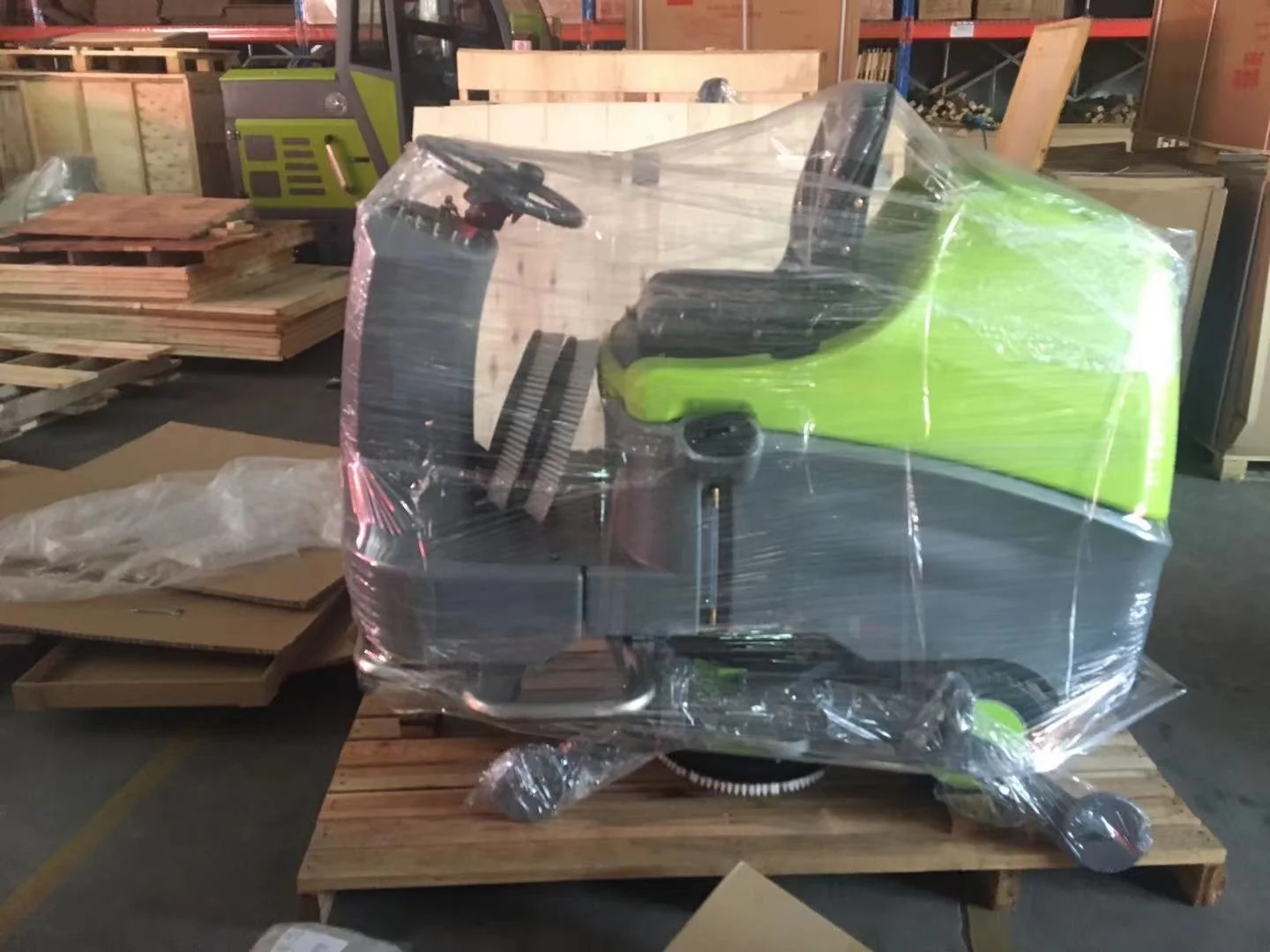 automatic Ride on floor washer scrubber Floor Sweeper Machine advance commercial tile floor cleaning machine