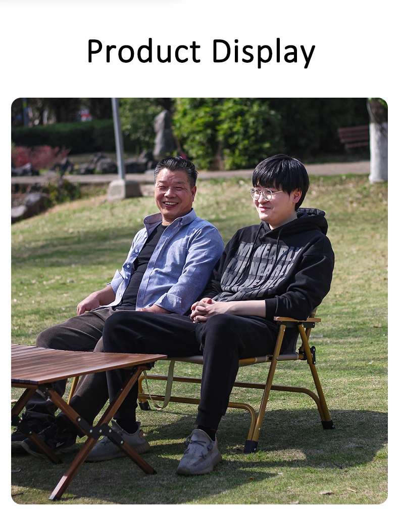 SY Latest Design Portable Outdoor Camping twin Beach Chair metal double seat Foldable Lightweight two-person Camping Chair