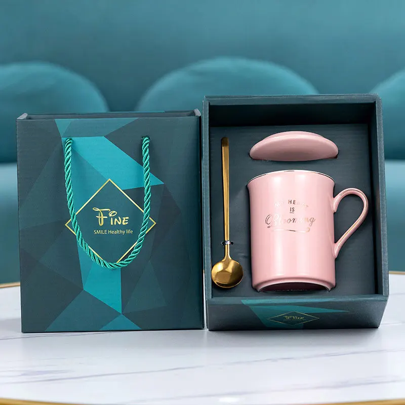 Multi-Options Corporate Promotional Gift Items Mug Spoon Set For Promotional Business Giveaway