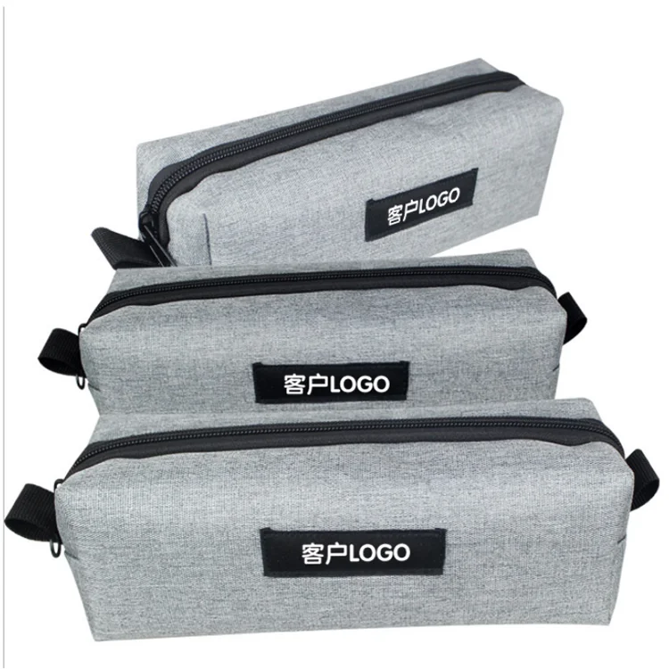 cheap promotion polyester custom pencil bag kids children Pen case