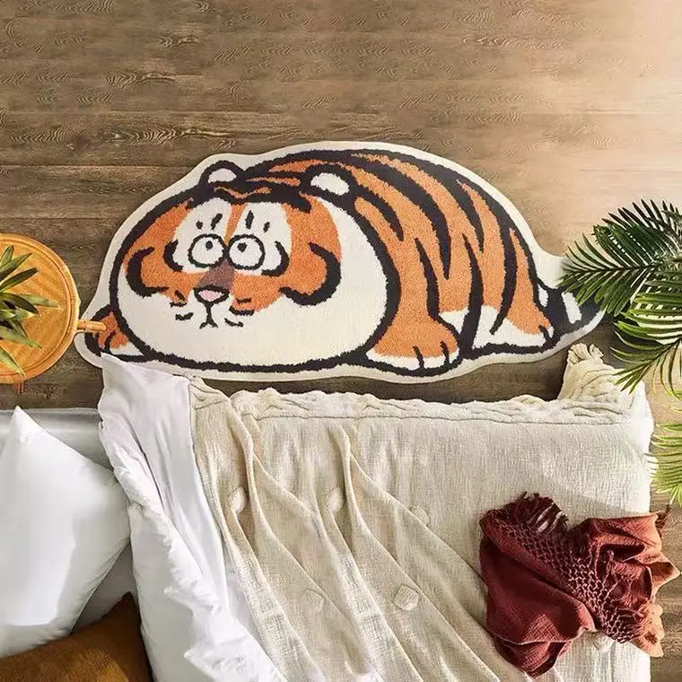 doormat rug circle kids shaggy carpet tiger and anime area rugs living room rugs large anime products