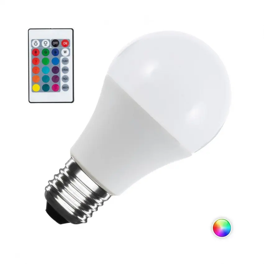 mobile app CCT light A60 gu10 C35 E27 E14 5w 7w 9w 12w led rgb smart lightbulb