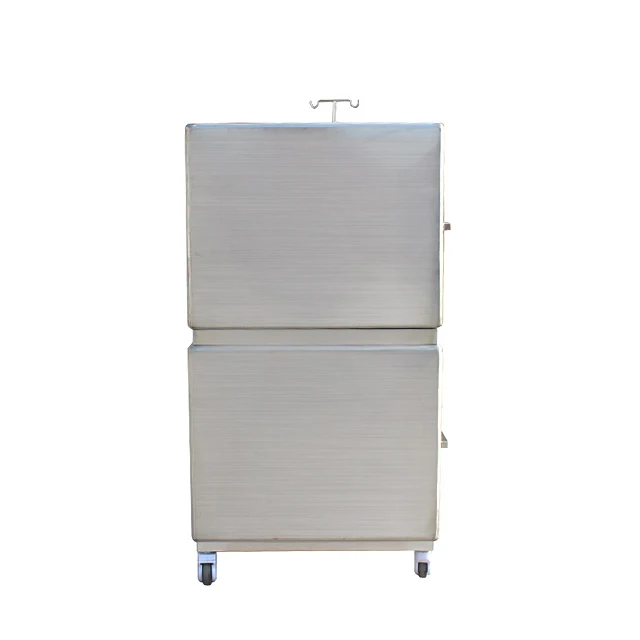 Hot Selling Veterinary Clinic Equipment 304 Stainless Steel Luxury Cat Cage with Individual Washroom