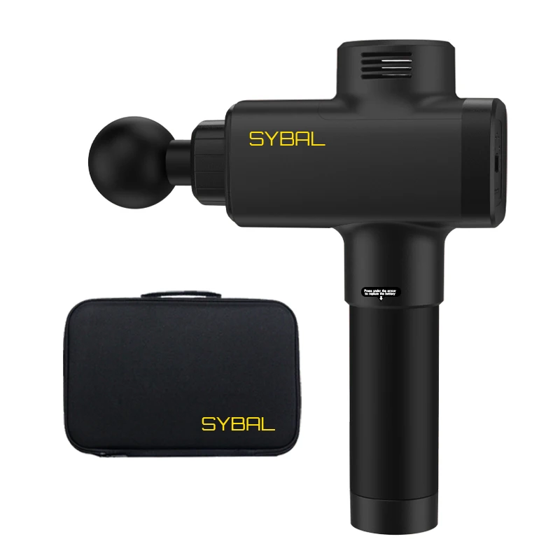 dropshipping The massage gun has  function, customized app. And has silent sliding technology-handheld percussion massage gun