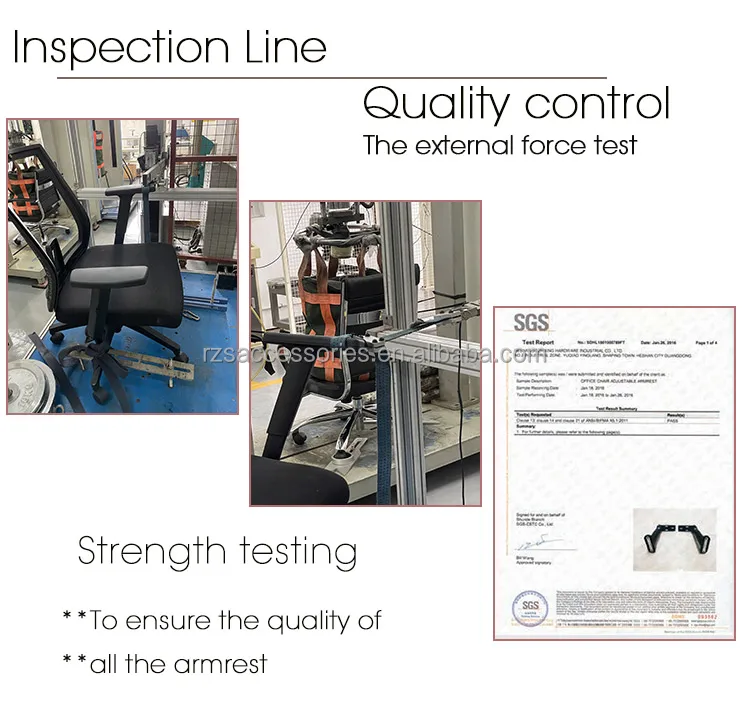 Molded form PU pad armrest furniture chair components