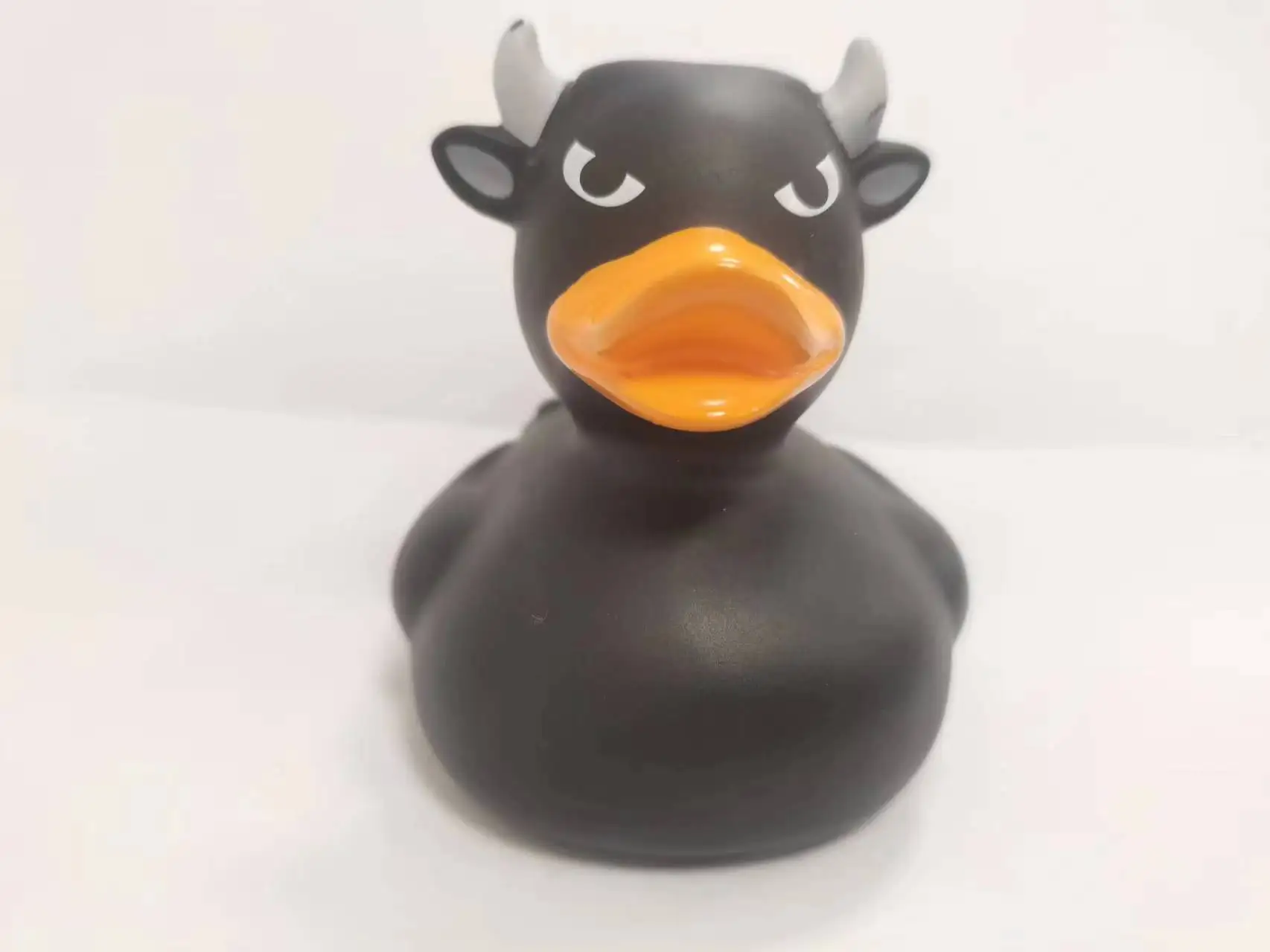Customized cute pvc Black Bull duck plastic mini action figures vinyl anime figure toys craft toys