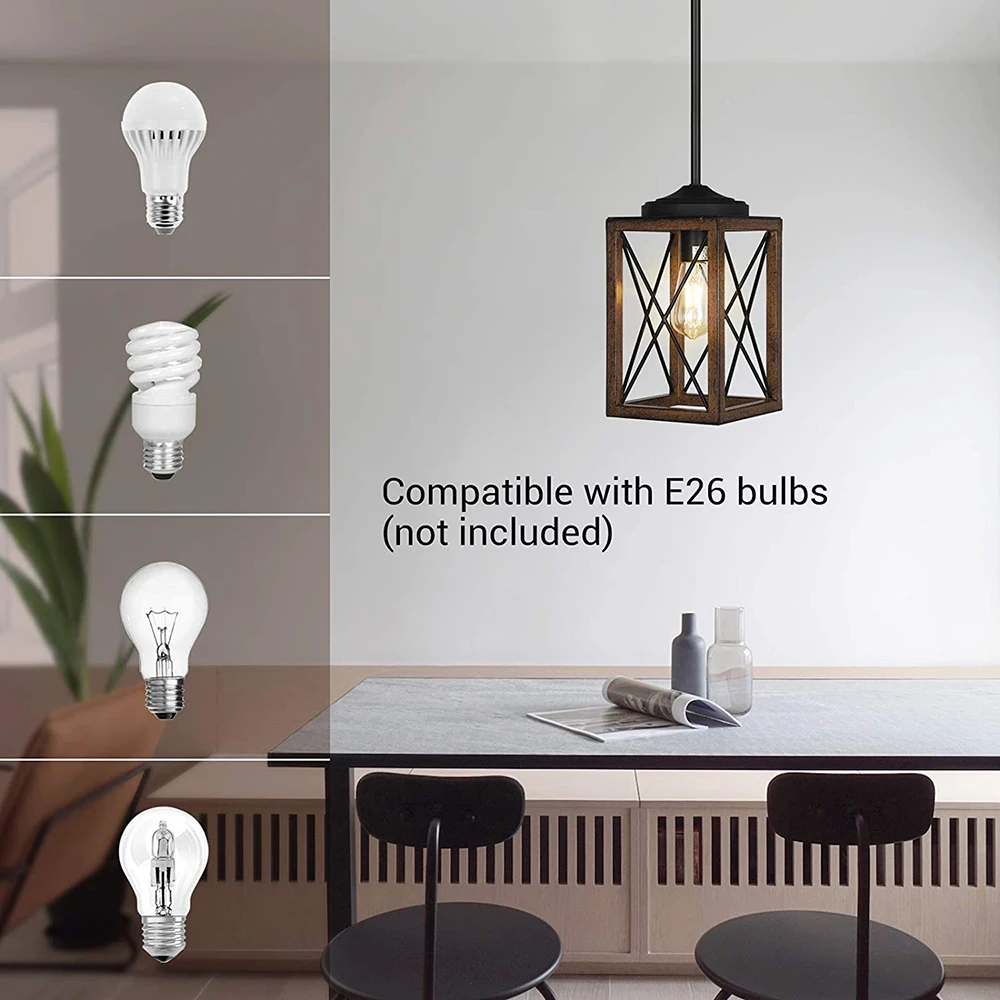 New design American retro country industrial cage adjustable lamps LED wrought iron chandelier with great price