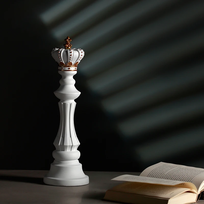 Study Room Resin Craft Ornaments With Home Decorations Chess Ornaments