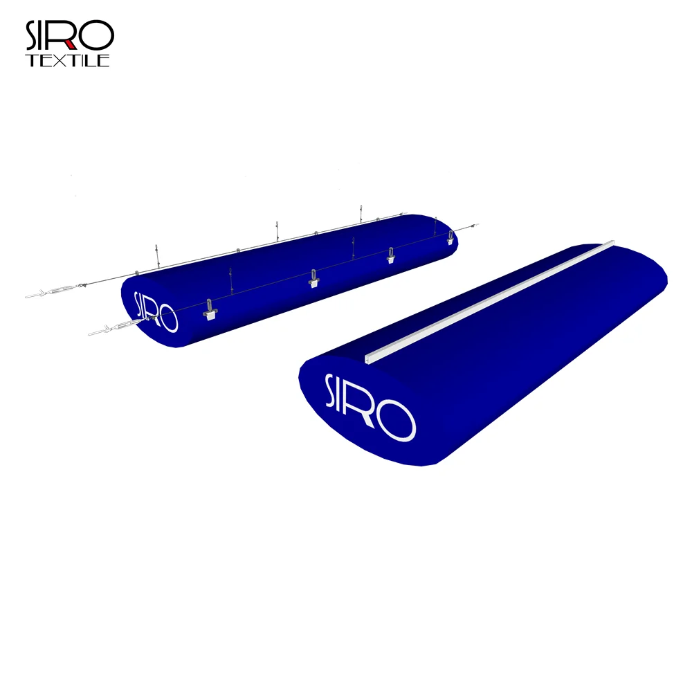 irregularly shaped oval/ellipse hvac fabric ducting