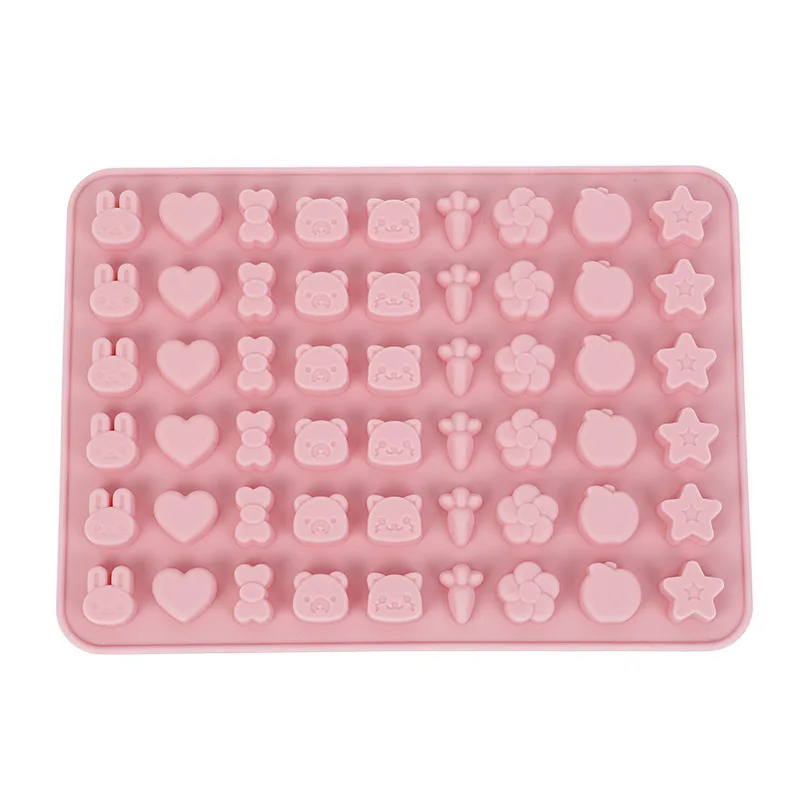Yongli TG010 Food Grade Silicone Custom Silicone Candy Mold Bulk Gummy Molds Hand Made Custom Mold Tray