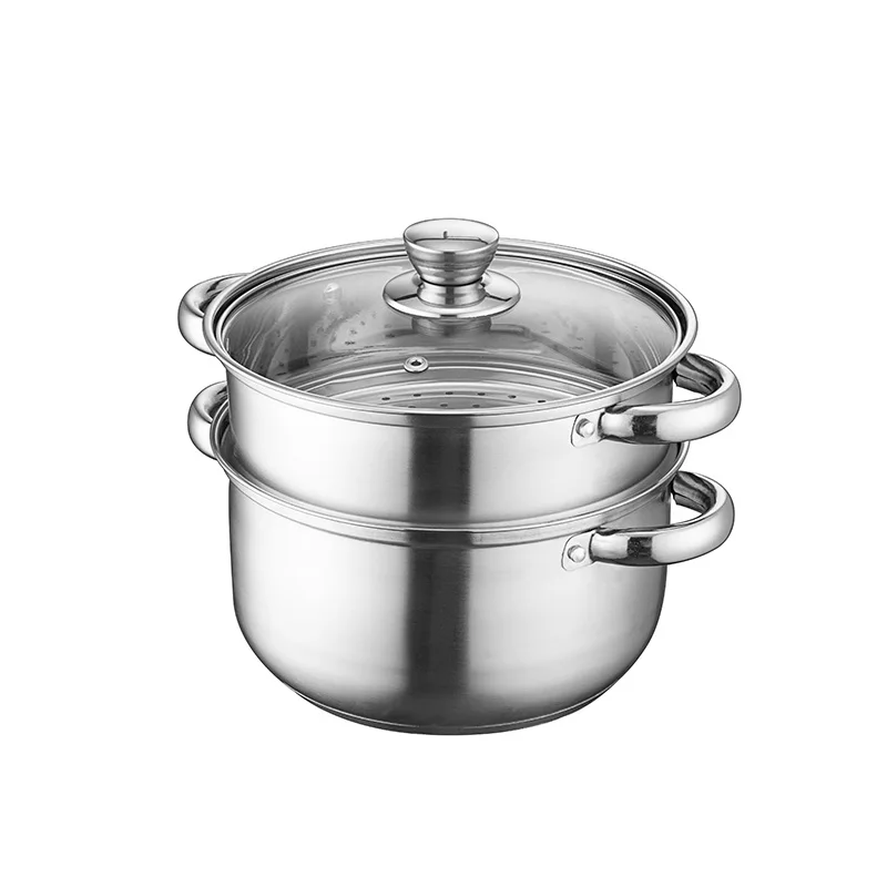 Набор кастрюль из нержавеющей стали для приготовления пищи