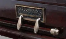 TD--A30 Funeral equipment wooden caskets with last supper accessories