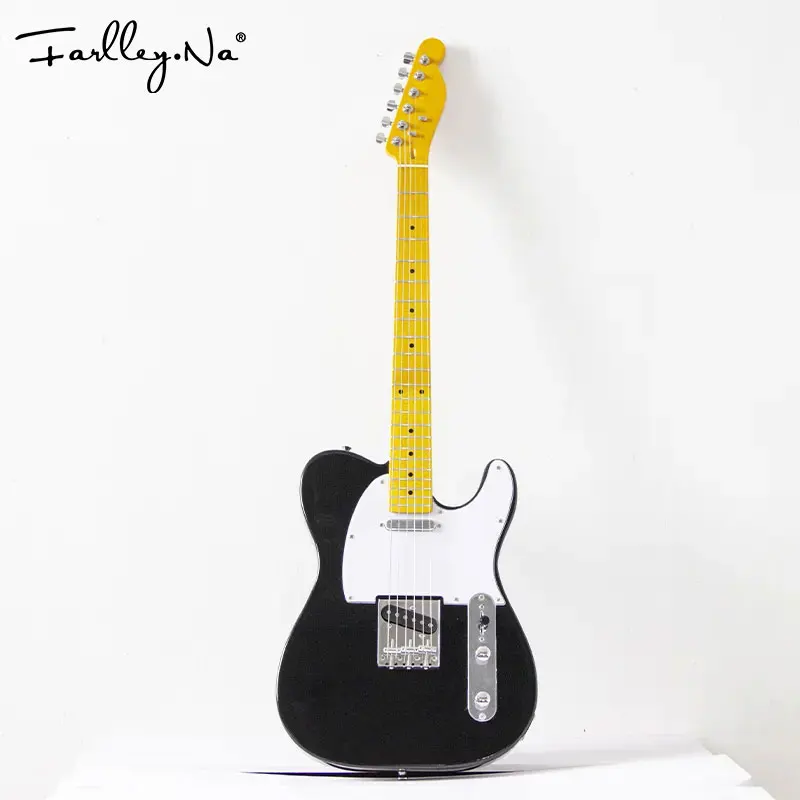 Farlley.Na  Alder Maple Black/Sunset/Natural/Red TL Electric Guitar