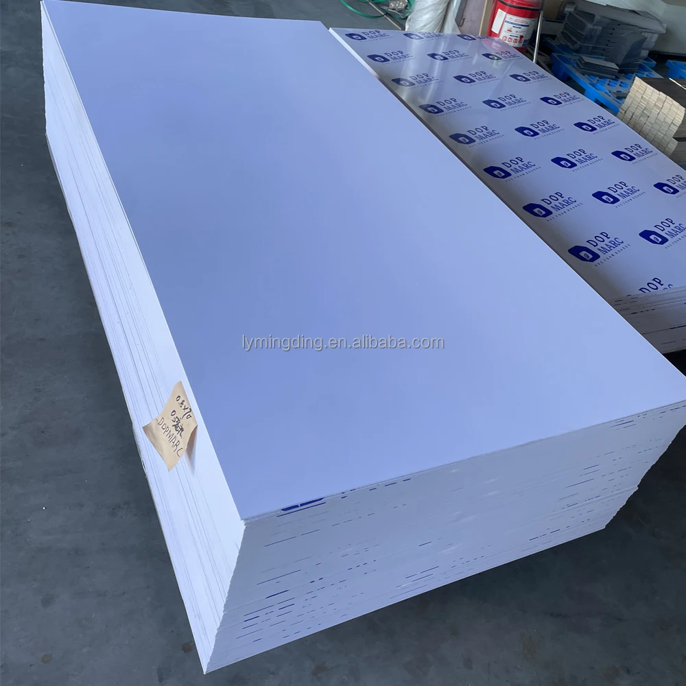 Plastic expanded PVC cardboard display printing PVC foam board sheet