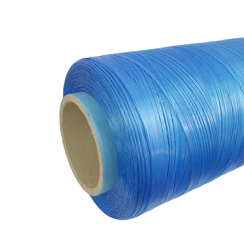 Yellow Low Elongation PE/Polyethylene HDPE Monofilament Yarn