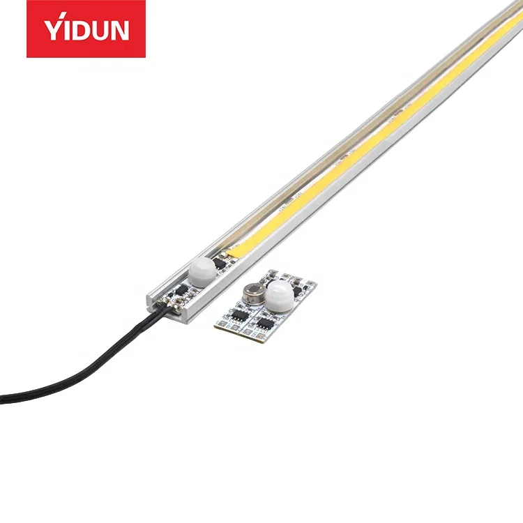 YIDUN Mini LED Strip PIR Infrared Ray Motion Sensor Body Switch Automatic Intelligent Lighting Detector Dimmers DC 12V Input