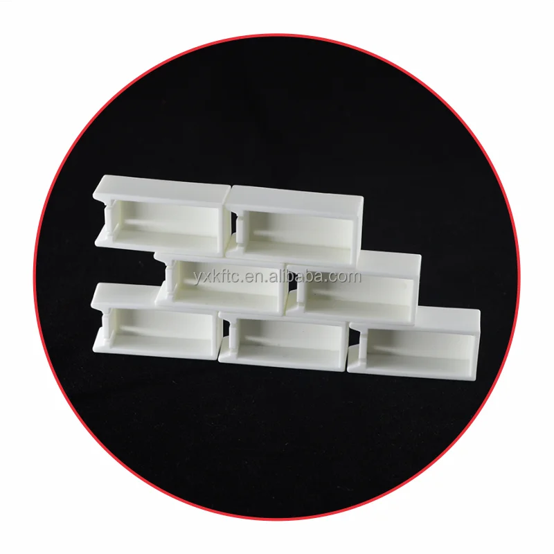 High Frequency Structural Ceramic Insulators/Insulating Tube Parts Electronic Ceramic Steatite Ceramic Small Porcelain Shell