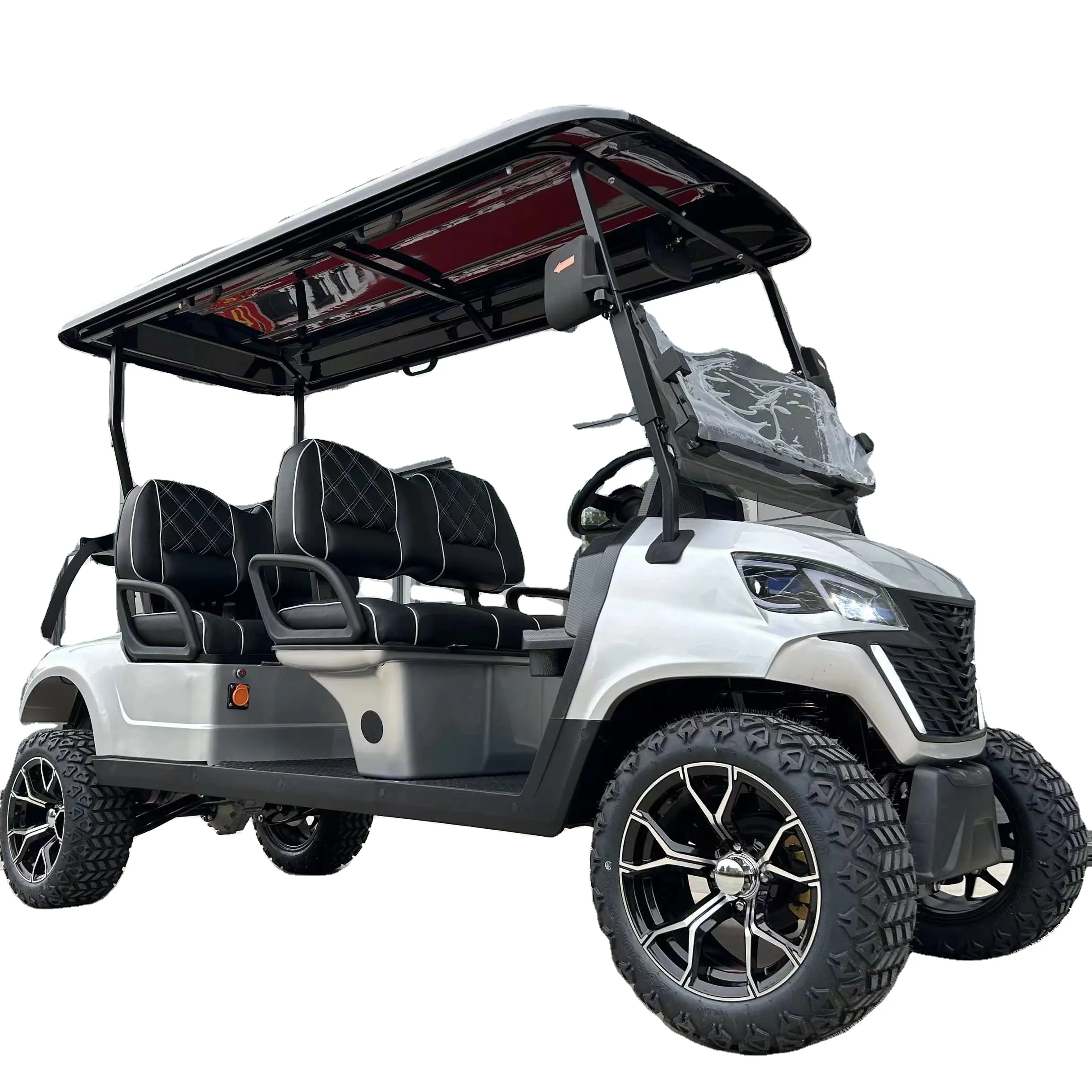4WD стальной каркас газовый скутер с подстаканниками багги для гольфа
