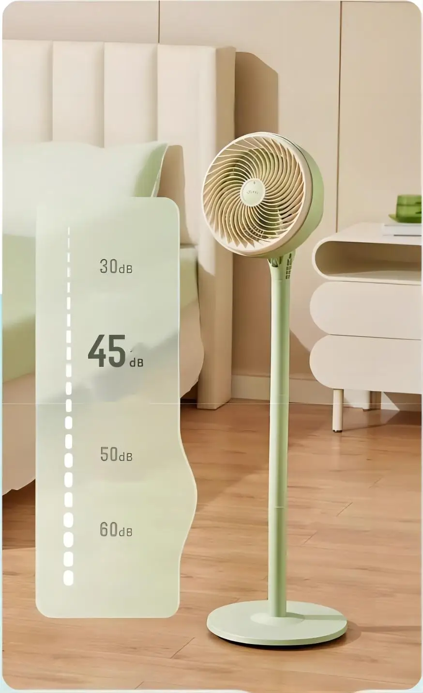 HJ-10CF AC Electric 10 inches 65W New Design Hot Selling Floor Air Circulating Fan