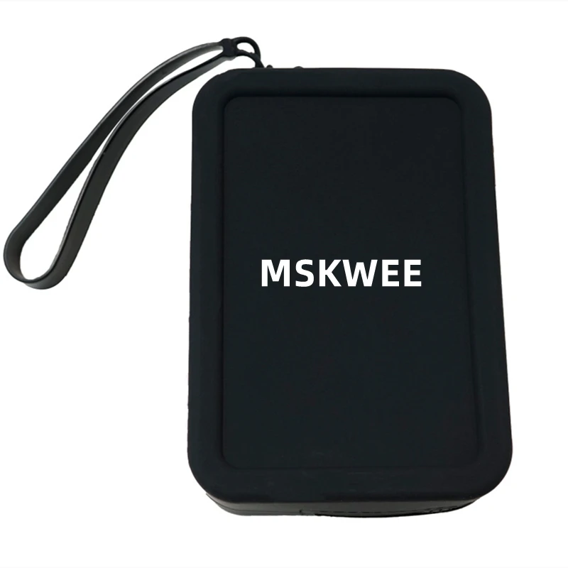 High-quality Silicone Square Pouch Cosmetic Pouch Silicone Jewel Case Box Cute Makeup Organizer Fashion Zipper Pouch For Women