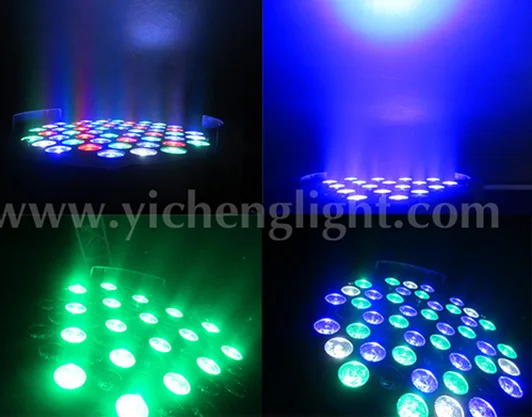 54x3w rgb dmx 512 led par lights hot sale dj 54pcs 3 in 1 par lighting