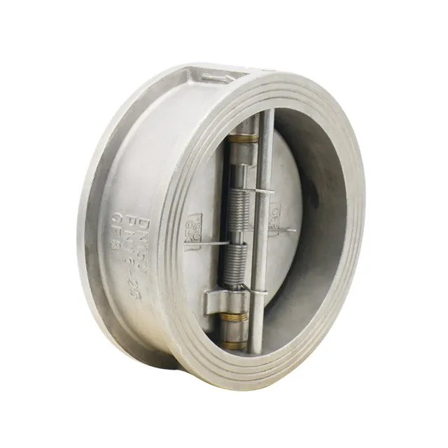 3 inch 4 inch 5 inch Wafer stainless steel  water Check Valve price