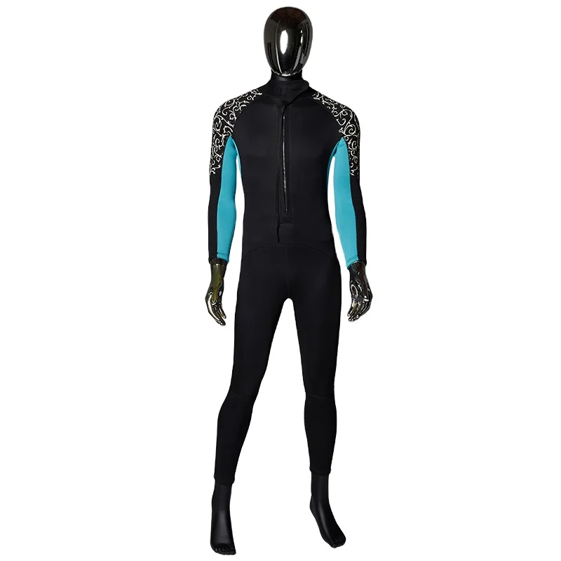 Full Diving Suit Wetsuit Neoprene Fabric Customized 3mm 5mm Man Women Wetsuits Neoprene Long Sleeve Surfing Diving Wetsuit 3/2mm