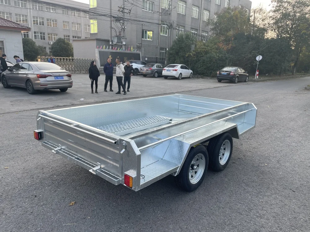 Tandem trailer   European mechanical drum brake