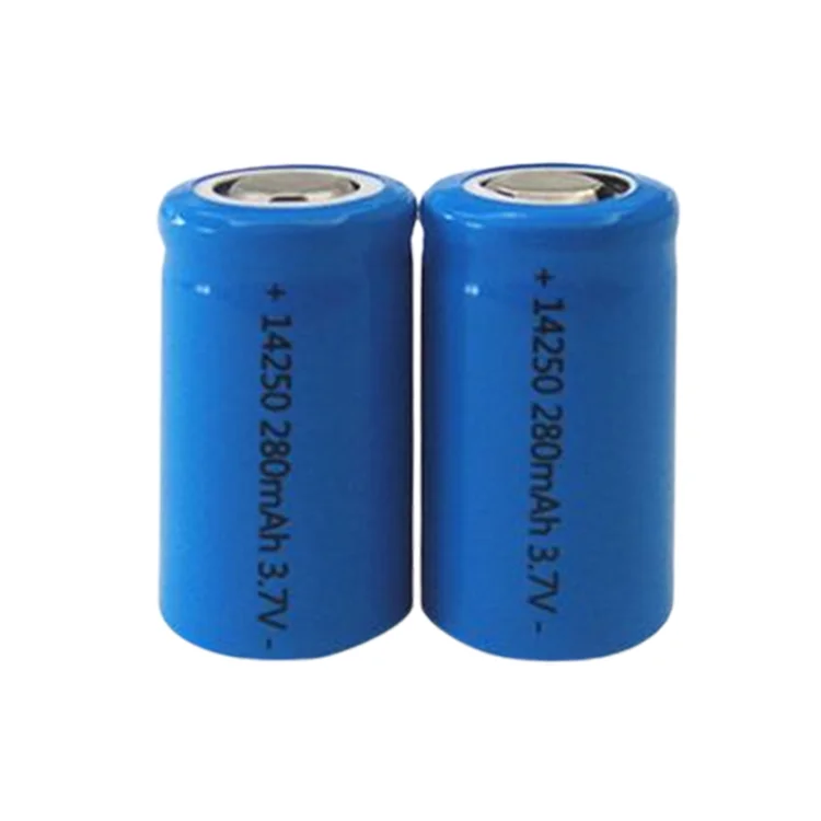 rechargeable 14250 3.7V 280mAh lithium ion rechargeable ICR14250 battery for Energy Meter
