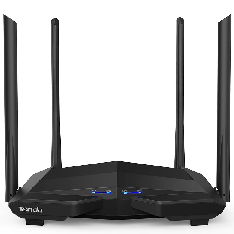 Высокопроизводительный беспроводной маршрутизатор Tenda AC10 300 Мбит/с Wifi AC1200 двухдиапазонный гигабитный 5G