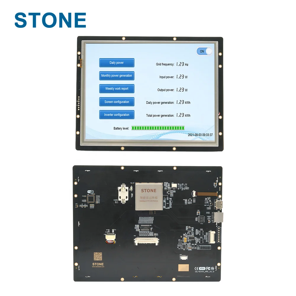 STONE 10.4 inch display 1024*768 HMI Medical Touch Screen Smart TFT  LCD Module
