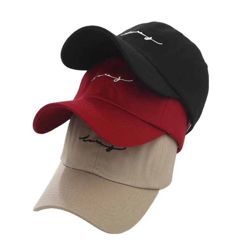 
Low MOQ Customized unstructured dad hat with embroidery logo, custom baseball caps hats men 