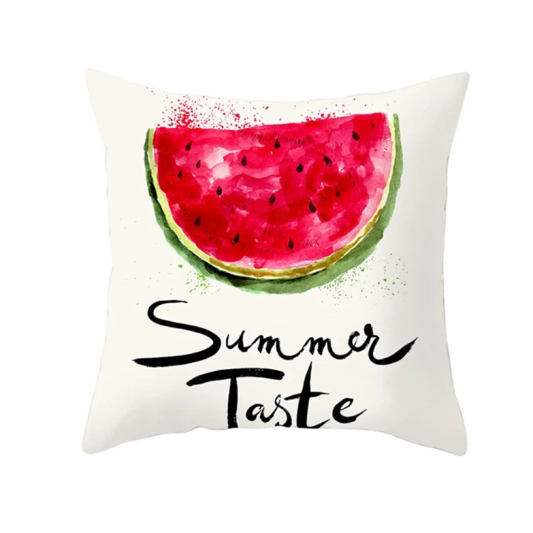 Soft Modern Design Decorative customized printed Cotton Linen cushion pillow case