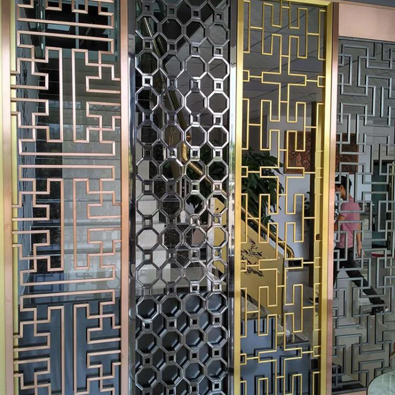 Mashrabiya Decorative Exterior Moulding Mashrabiya Aluminum Carved Screen Panel