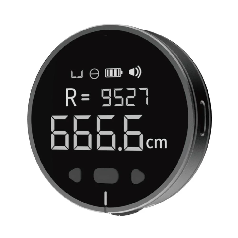 Xiaomi DUKA маленький Q смарт-Линейка 30 г 15 мм Мини Портативный электрический цифровой дальномер лазерный дальномер