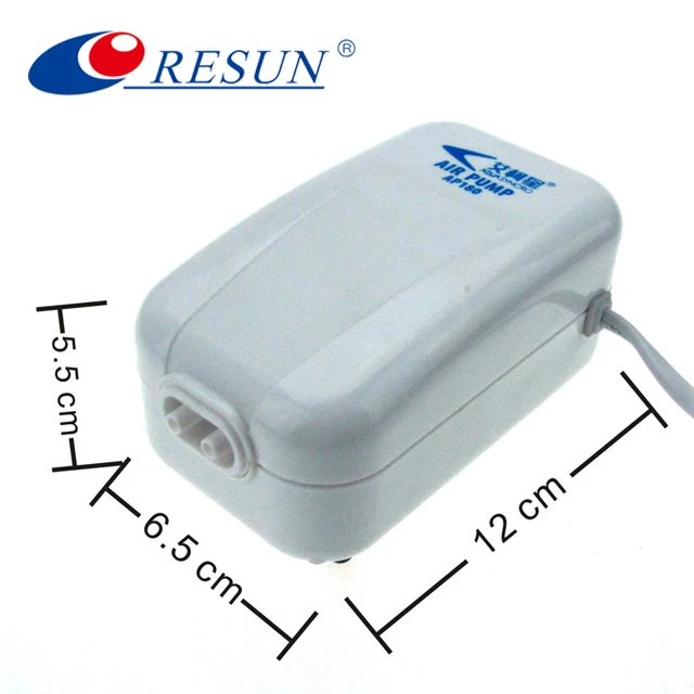 Resun Ap-180 3W >0.012Mpa Copper Motor  Air Pump Portable Oxygenation Pump