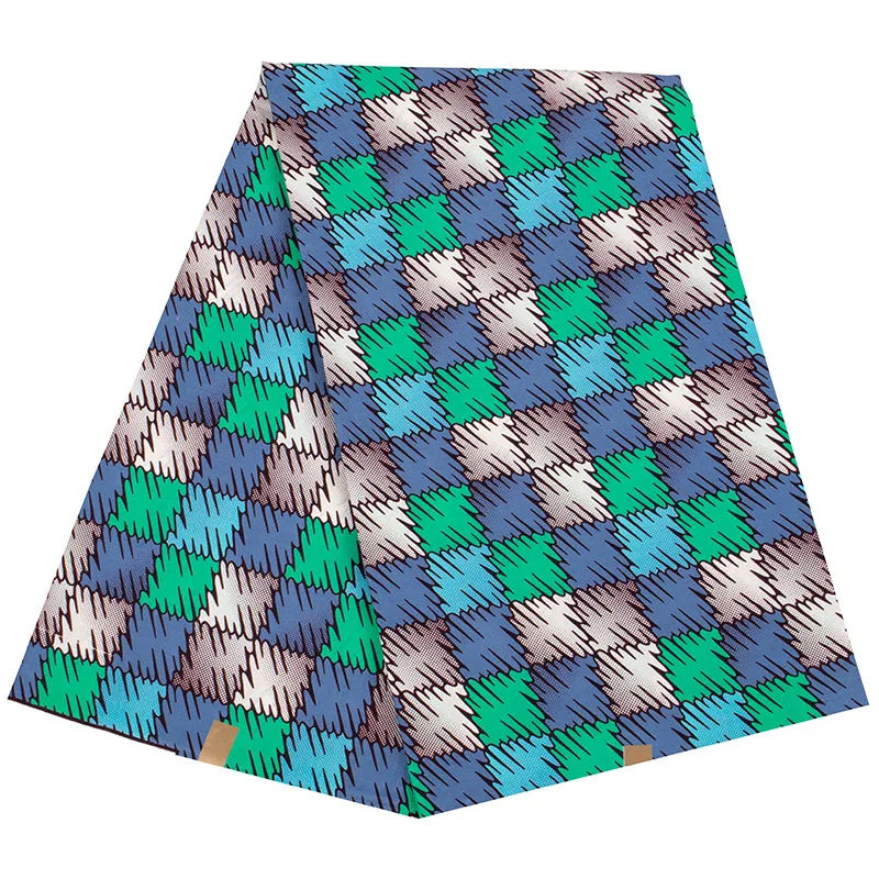 1 piece of African ethnic batik Ankara Plain Printed 100% cotton fabric for dress suits fabric