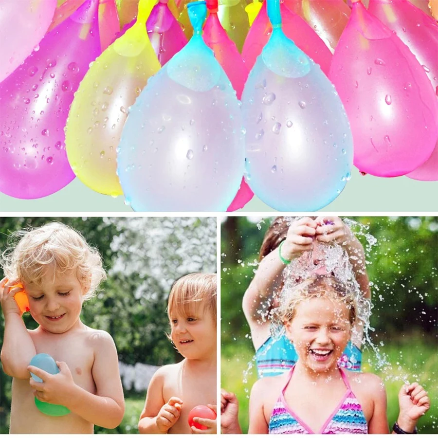 Ballons Water Kids Toys Latex Reusable Inflatable Water Balloons Filler