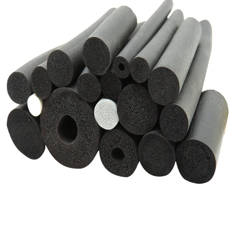 Customized Rubber Sealing Strip EPDM Foam Flame Retardant Sealing Strips