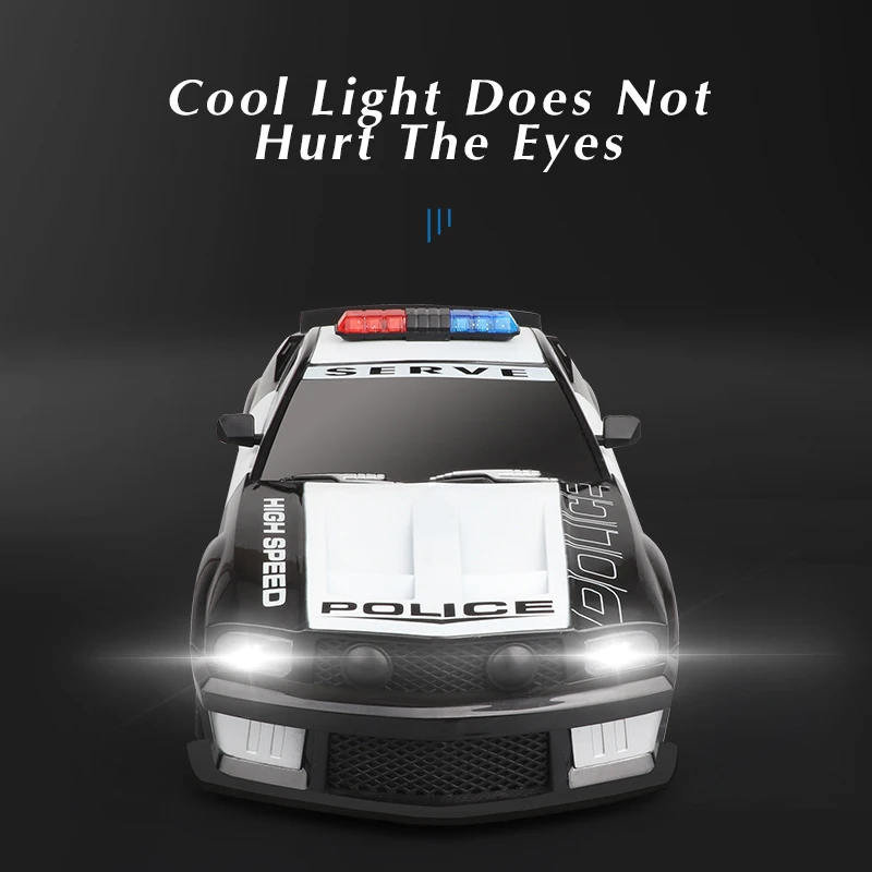Scale 1 12 mustang police car wireless control simulation toys children RC toy car birthday gift remote control drift car