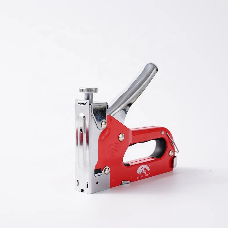 Hand Tools Small Heavy Duty 3 Way Staple Gun 4-14Mm Household Frame Roof Nailer Cordless Nailer